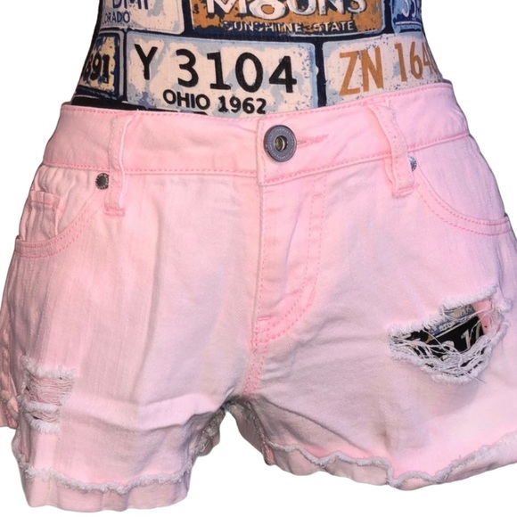 Sapphire Ink Pink 5-Pocket Shorts EUC - Picture 7 of 8